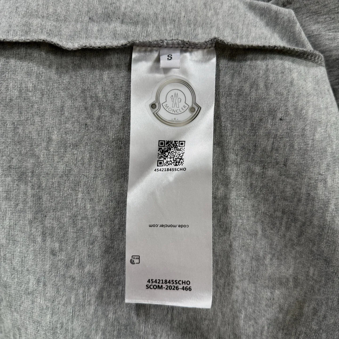 TM 1072 MONCLER 26SS New Arrival logo ：280 32 ： Hot Sale os 200 ：Gray Size：S M L XL